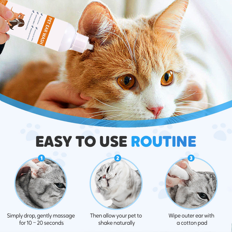 PetFresh – Aloe-Infused Ear Cleaner for Dogs & Cats