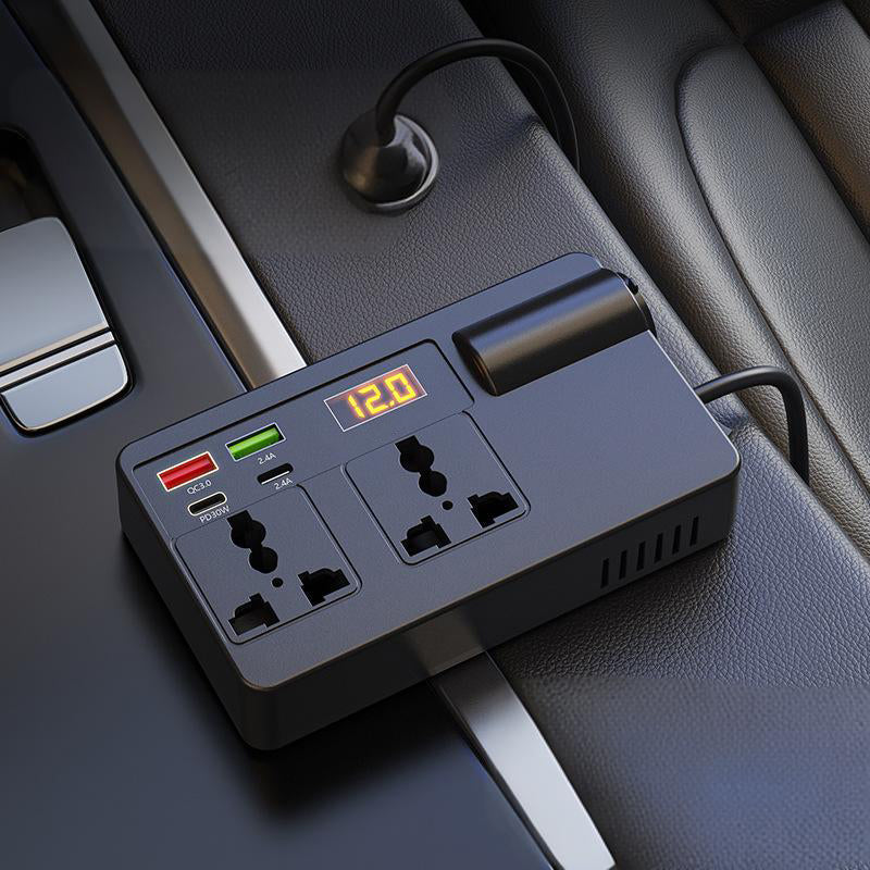 VoltMaster – Digital Display Car Power Inverter
