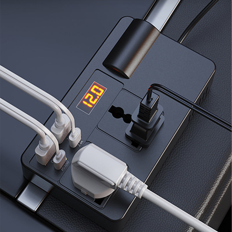 VoltMaster – Digital Display Car Power Inverter