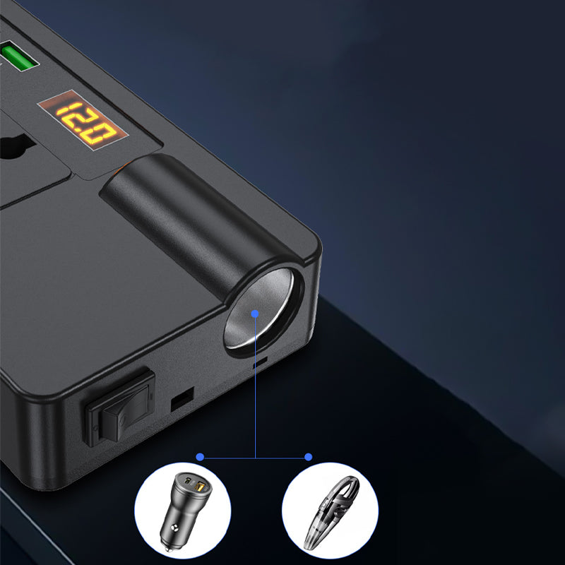 VoltMaster – Digital Display Car Power Inverter