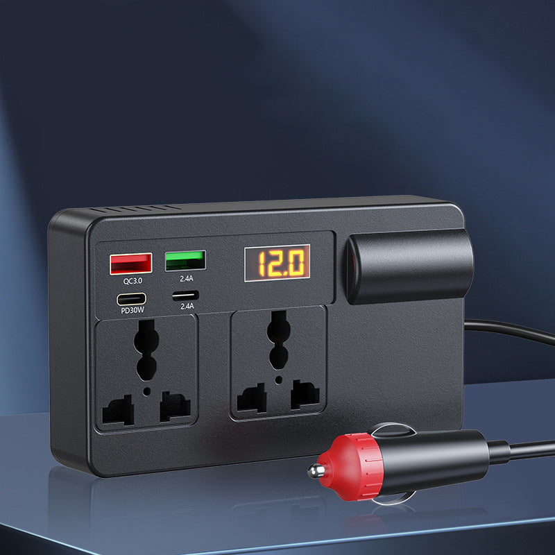 VoltMaster – Digital Display Car Power Inverter
