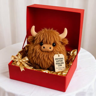 HuggyHorn - Emotional Support Highland Cow