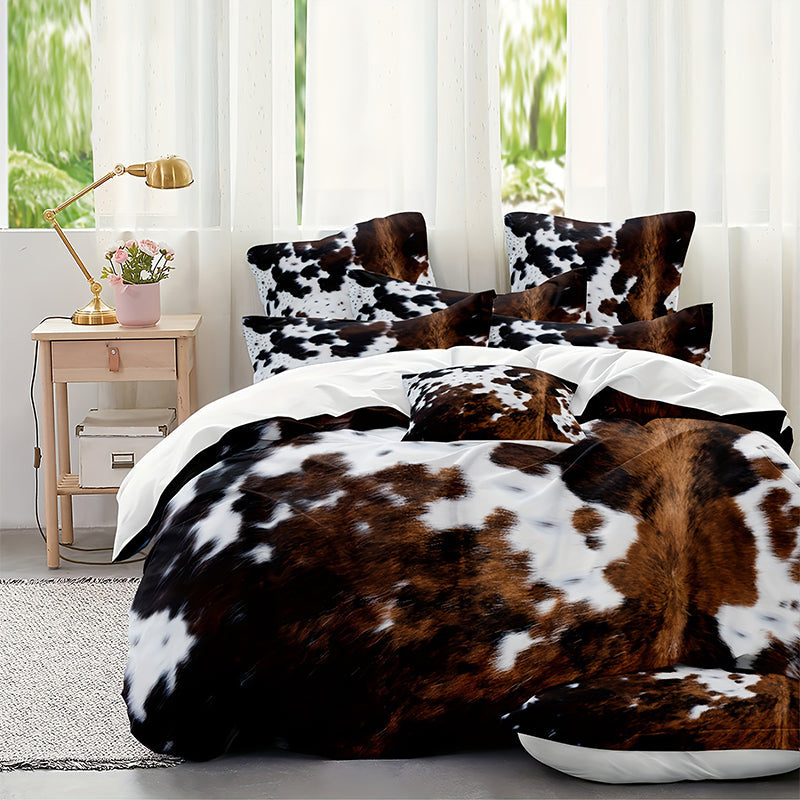 RanchDream – Cow Print Duvet Cover Set