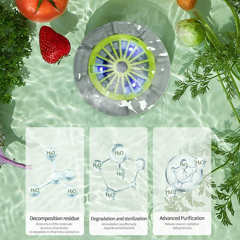 FreshWave – Efficient Portable Fruit & Vegetable Washer