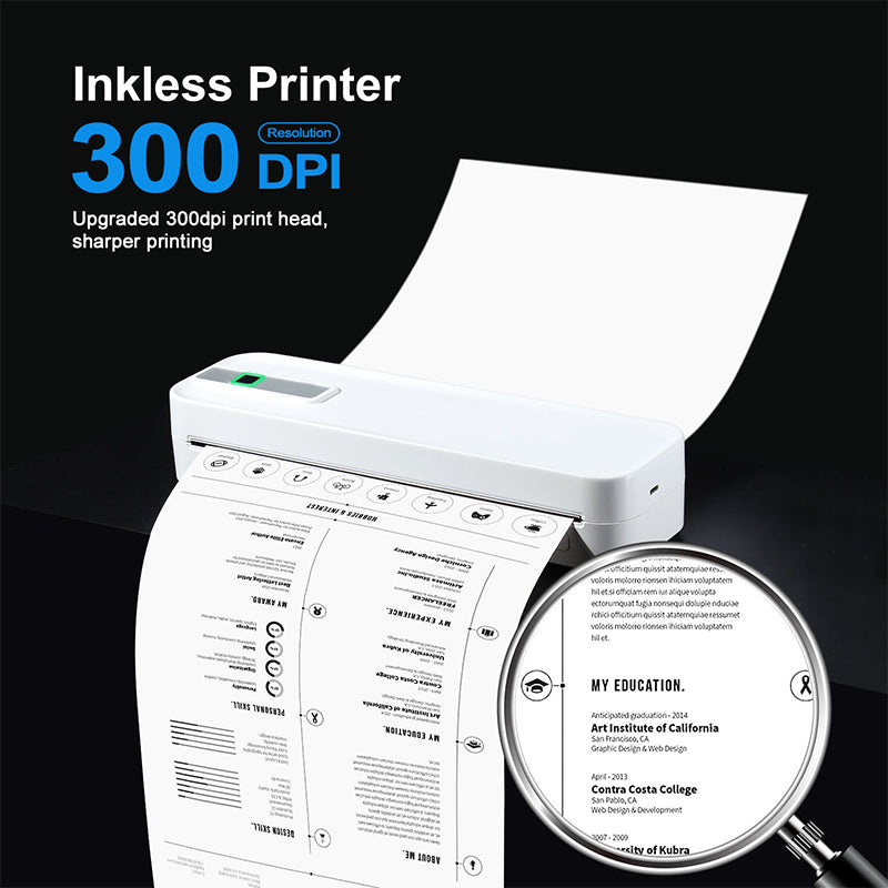 InkFree Pro – Portable Bluetooth Thermal Printer