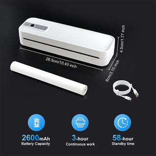 InkFree Pro – Portable Bluetooth Thermal Printer