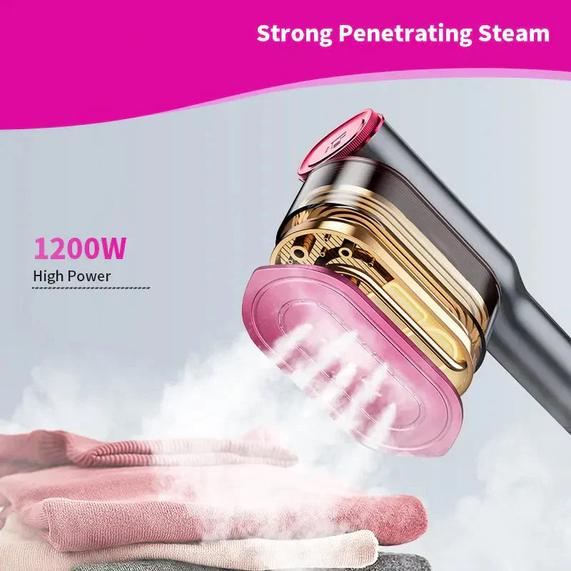 IronFlow – Rapid Heat 2-in-1 Clothes Steamer