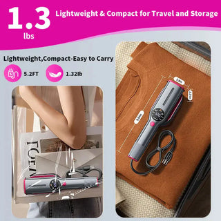 IronFlow – Rapid Heat 2-in-1 Clothes Steamer