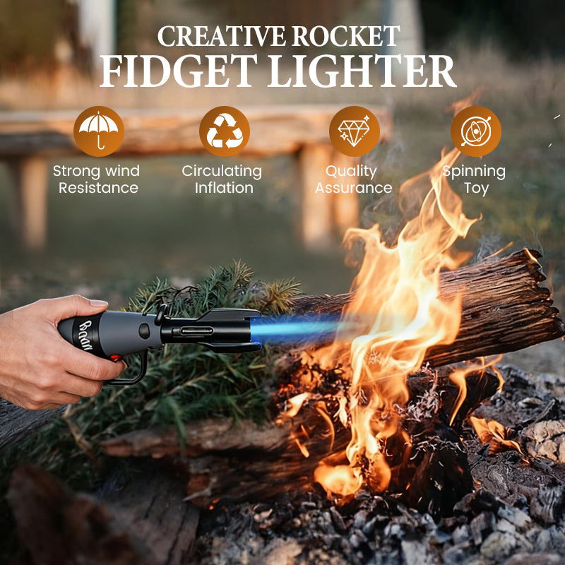 IgniteFun – Creative Rocket Fidget Lighter