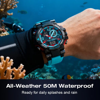 AquaTime – Waterproof LED Digital Watch