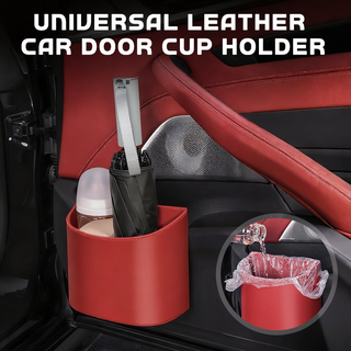 CabinCaddy – Compact PU Leather Car Storage Organizer