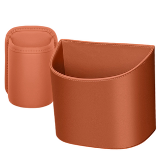 CabinCaddy – Compact PU Leather Car Storage Organizer
