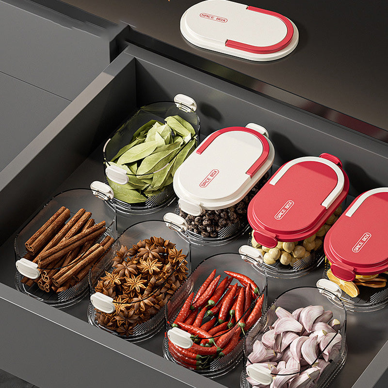 SpiceStack – Multi-Layer Sealed Spice Organizer