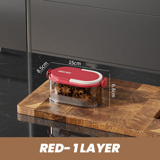 SpiceStack – Multi-Layer Sealed Spice Organizer
