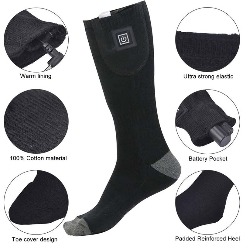 HeatStep – Adjustable Heating Socks