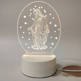 DivineGlow – Jesus 3D Night Lamp & Religious Gift