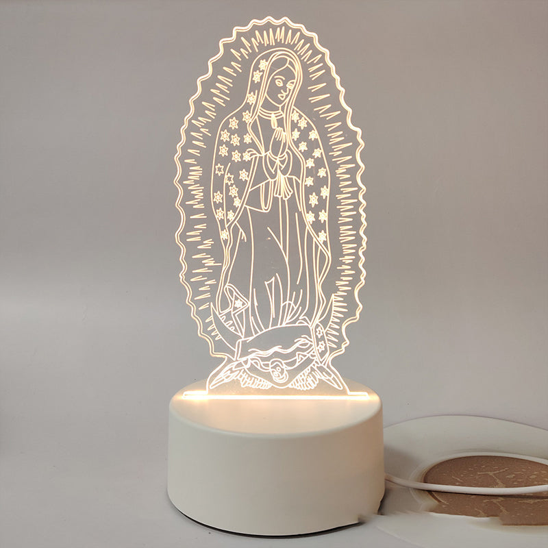 DivineGlow – Jesus 3D Night Lamp & Religious Gift