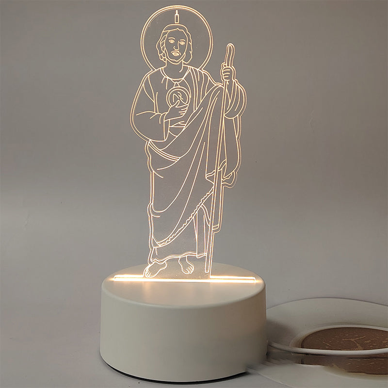DivineGlow – Jesus 3D Night Lamp & Religious Gift