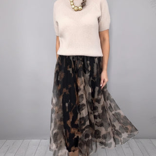 UrbanProwl – Trendy Leopard Print Sweater & Skirt Set
