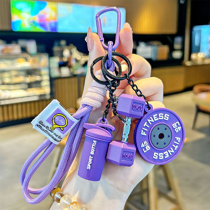 FitCharm – Creative Fitness-Themed Keychain