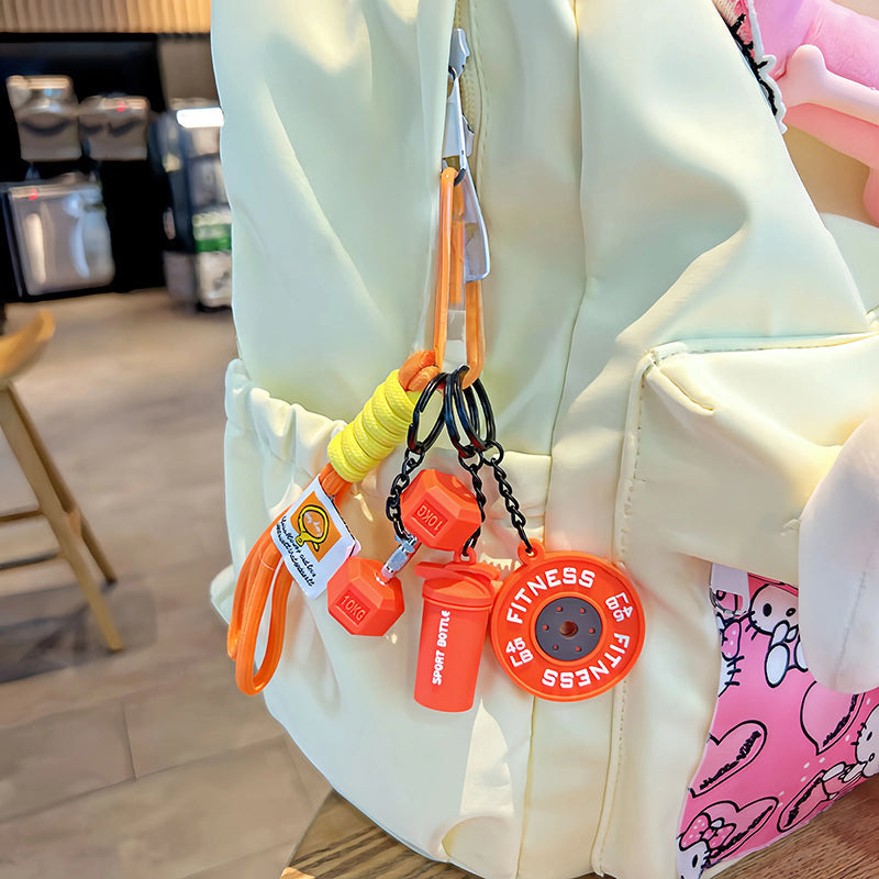 FitCharm – Creative Fitness-Themed Keychain