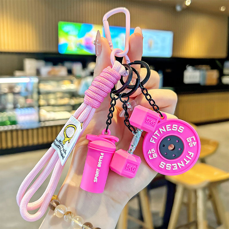 FitCharm – Creative Fitness-Themed Keychain