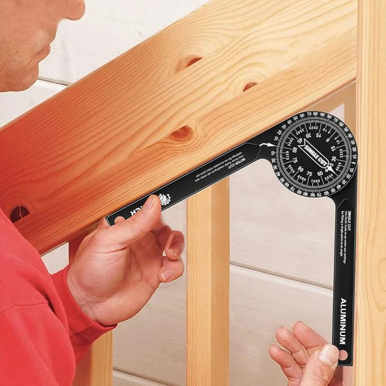 MiterGuide – Foldable Angle Finder for Carpentry & DIY