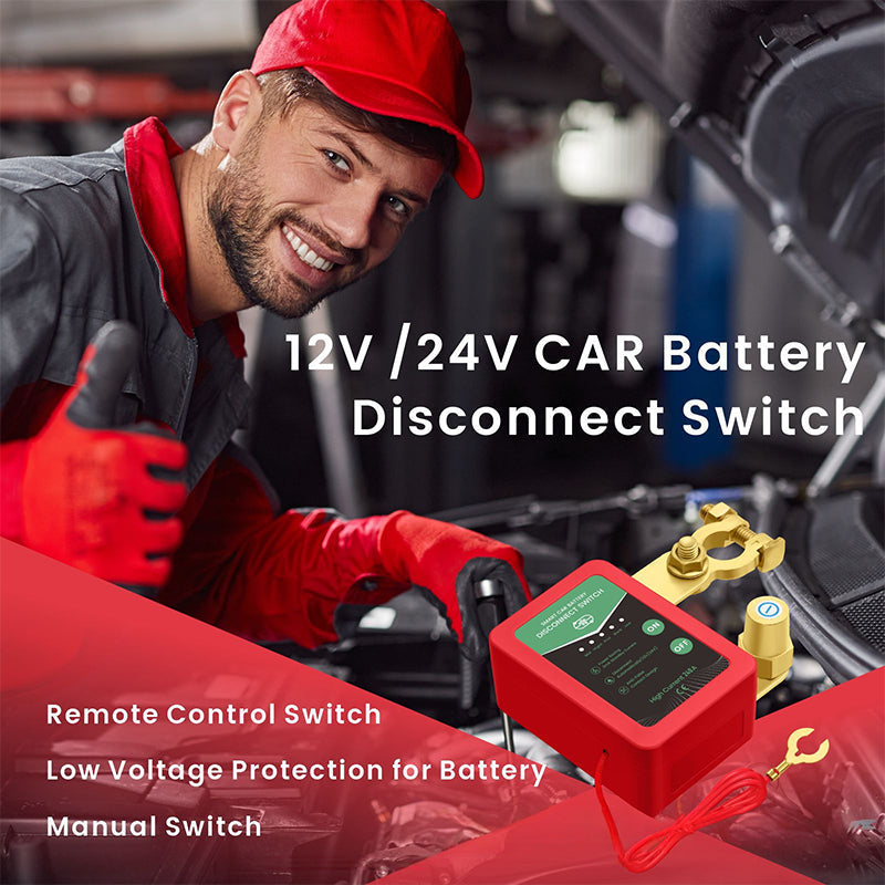 CarSecure – Smart Remote Battery Disconnect Switch