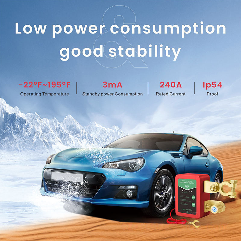 CarSecure – Smart Remote Battery Disconnect Switch