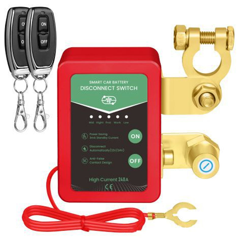 CarSecure – Smart Remote Battery Disconnect Switch