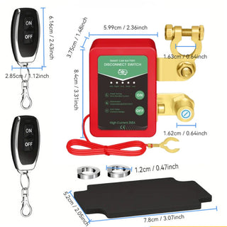 CarSecure – Smart Remote Battery Disconnect Switch