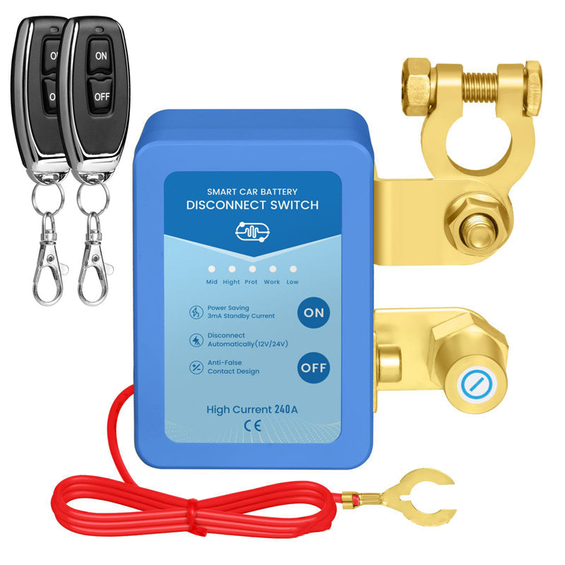 CarSecure – Smart Remote Battery Disconnect Switch