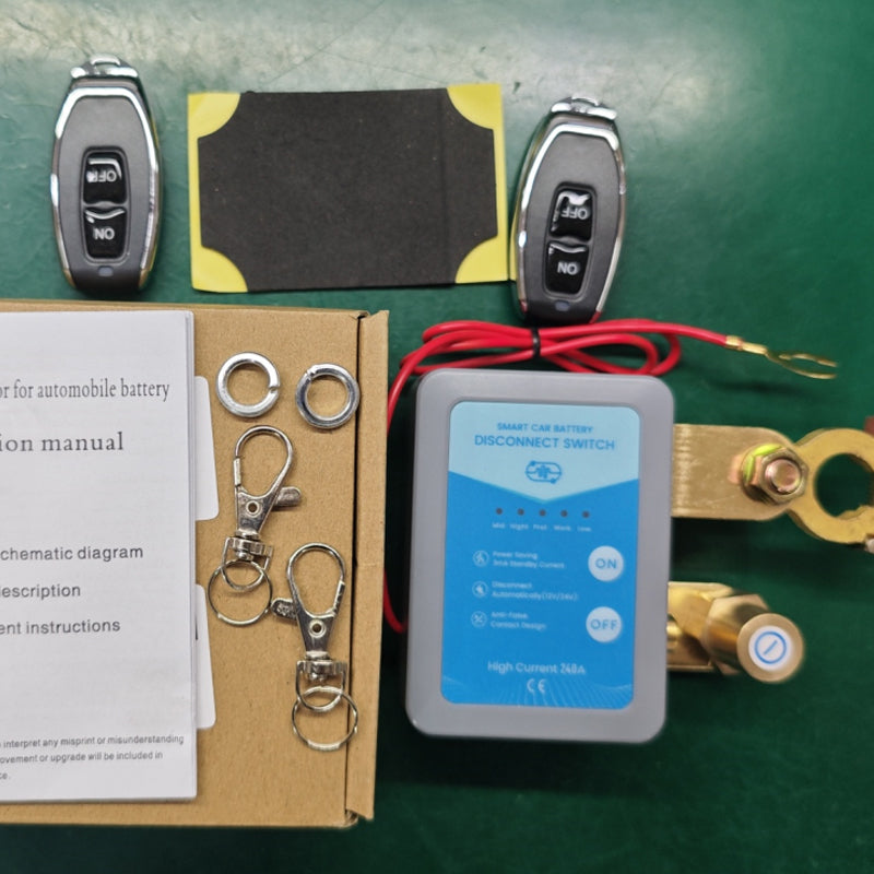 CarSecure – Smart Remote Battery Disconnect Switch