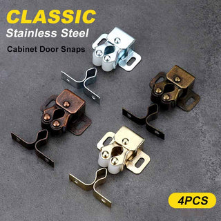 SnapGuard – Classic Stainless Steel Cabinet Door Snaps
