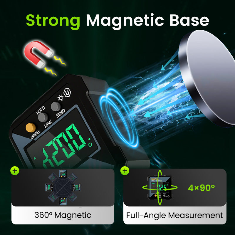 📐 50% OFF! 🎉 Digital Magnetic Angle Gauge – Accurate, Self-Levelling & LCD Display 🔧📦
