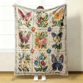 PetalSoft – Floral Flannel Blanket