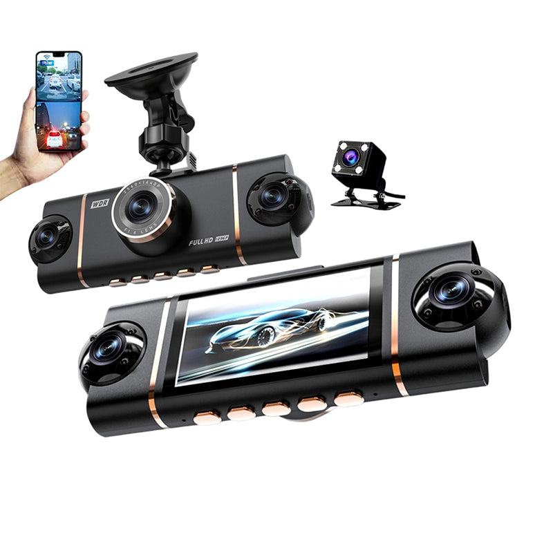 SafeDrive – 4-Channel HD Dash Cam System