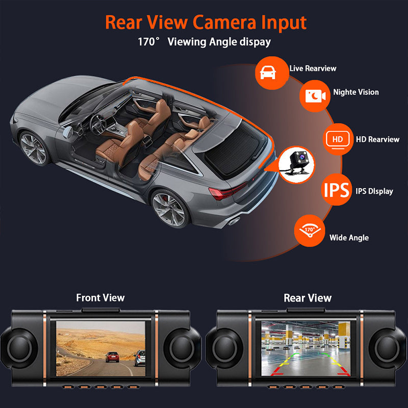 SafeDrive – 4-Channel HD Dash Cam System