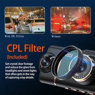 SafeDrive – 4-Channel HD Dash Cam System
