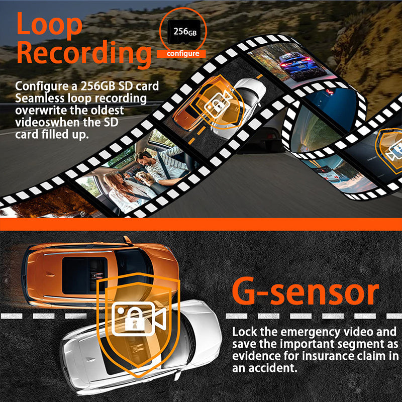 SafeDrive – 4-Channel HD Dash Cam System