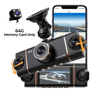 SafeDrive – 4-Channel HD Dash Cam System