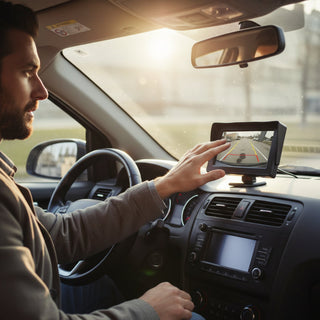 AutoVista – HD Dual-View Car Entertainment Display System