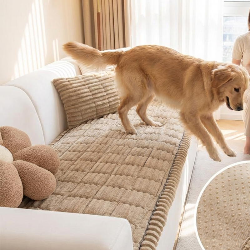 ComfyGuard – Quilted Corduroy Sofa Cushion