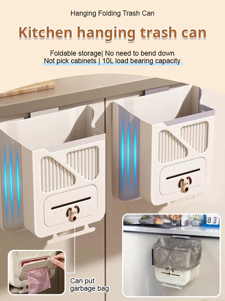 SpaceNest – Foldable Kitchen Waste Bin