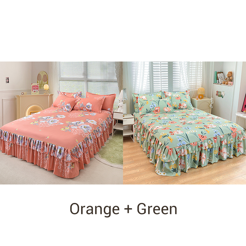 CharmCascade - Elegant Bed Accent Set