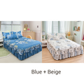 Blue + Beige