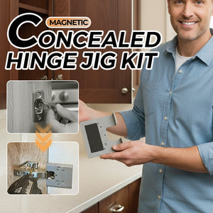 ProHinge – Magnetic Concealed Hinge Jig Kit