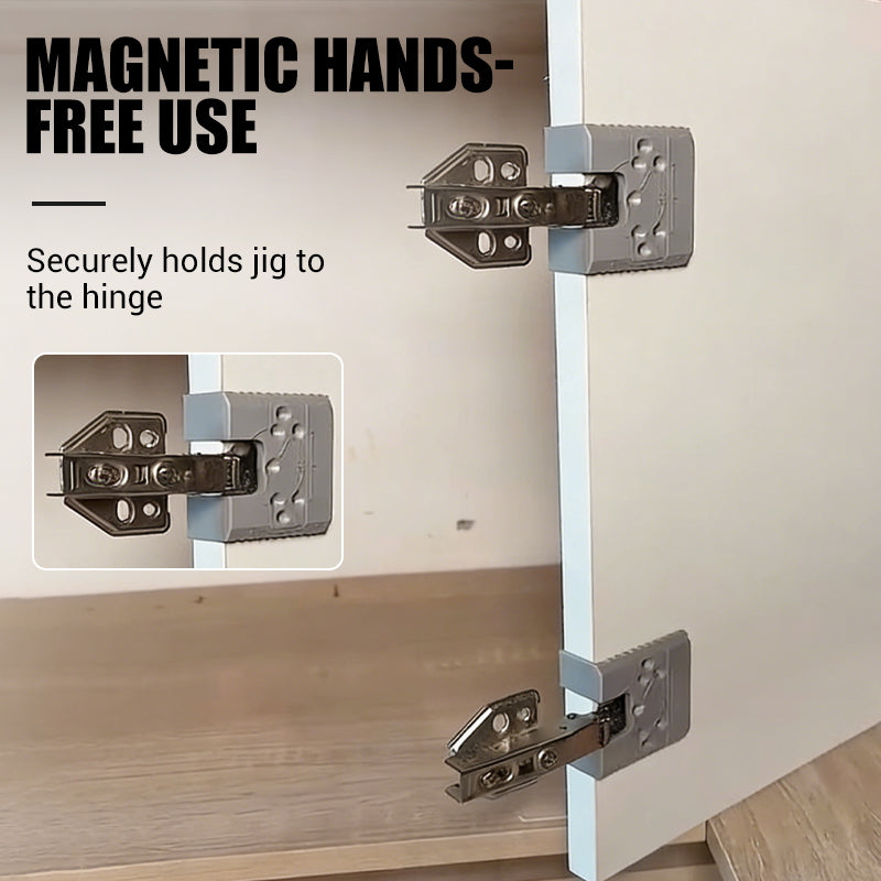ProHinge – Magnetic Concealed Hinge Jig Kit