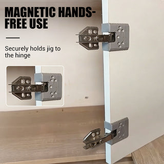 ProHinge – Magnetic Concealed Hinge Jig Kit