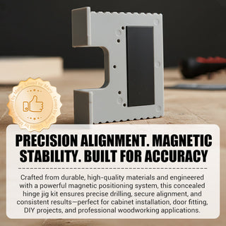ProHinge – Magnetic Concealed Hinge Jig Kit